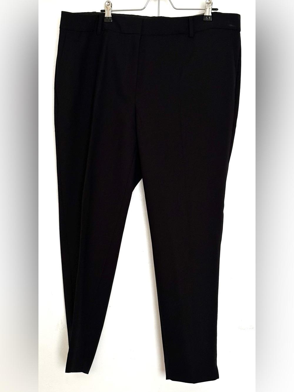 Talbots Hampshire Ankle Pants Black Size 18WP NWT